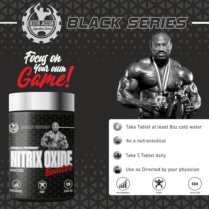 Nitrix Oxide Black Series Dexter Jackson