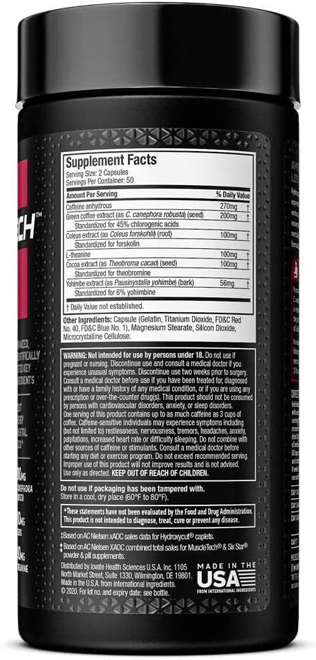 Hydroxycut Hardcore Elite Muscletech