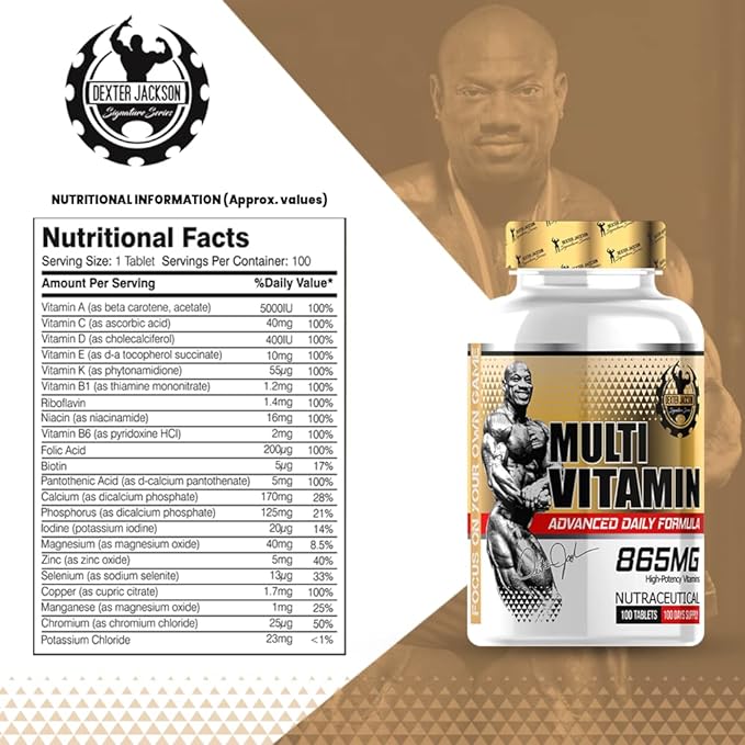 Multi Vitamin Dexter Jackson